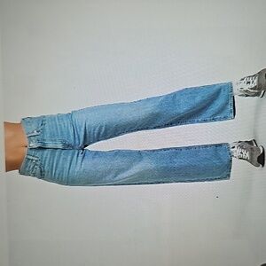 LEVI'S - high waisted straight jeans